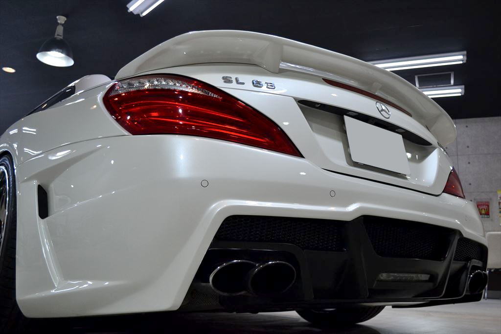 ベンツ　SL63AMG白-7