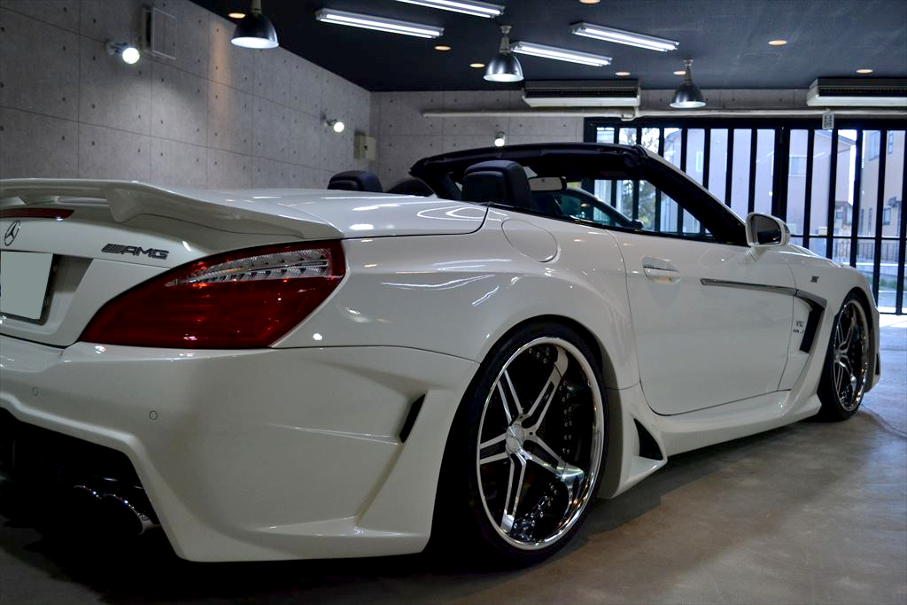 ベンツ　SL63AMG白-12