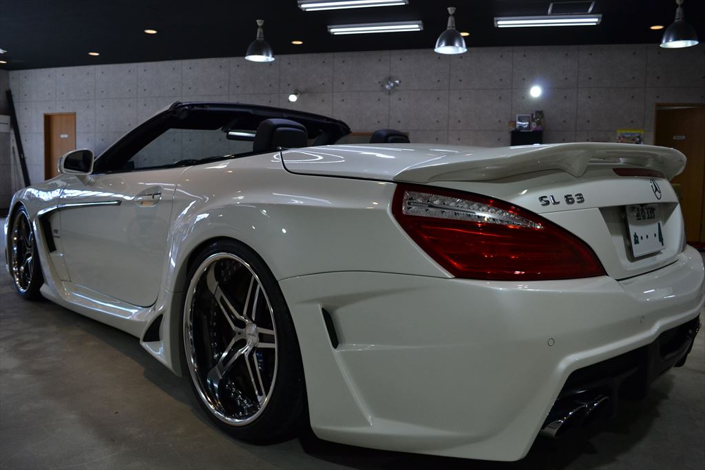 ベンツ　SL63AMG白-11