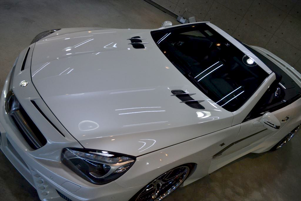 ベンツ　SL63AMG白-10